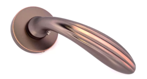 A well finished and polished door handle