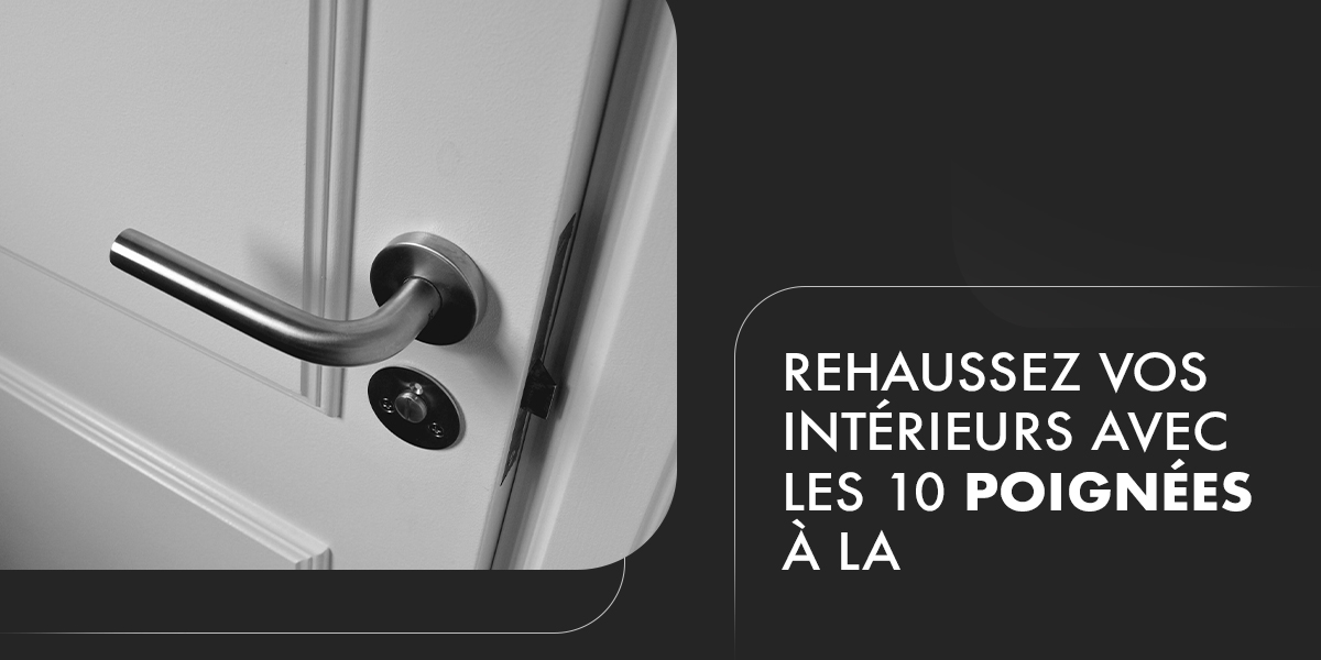 poignées à la mode