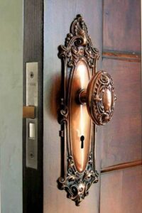 bronze handle