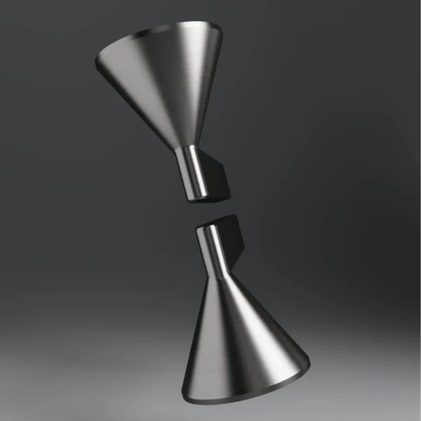 Poignée de porte LENA anthracite haut de gamme