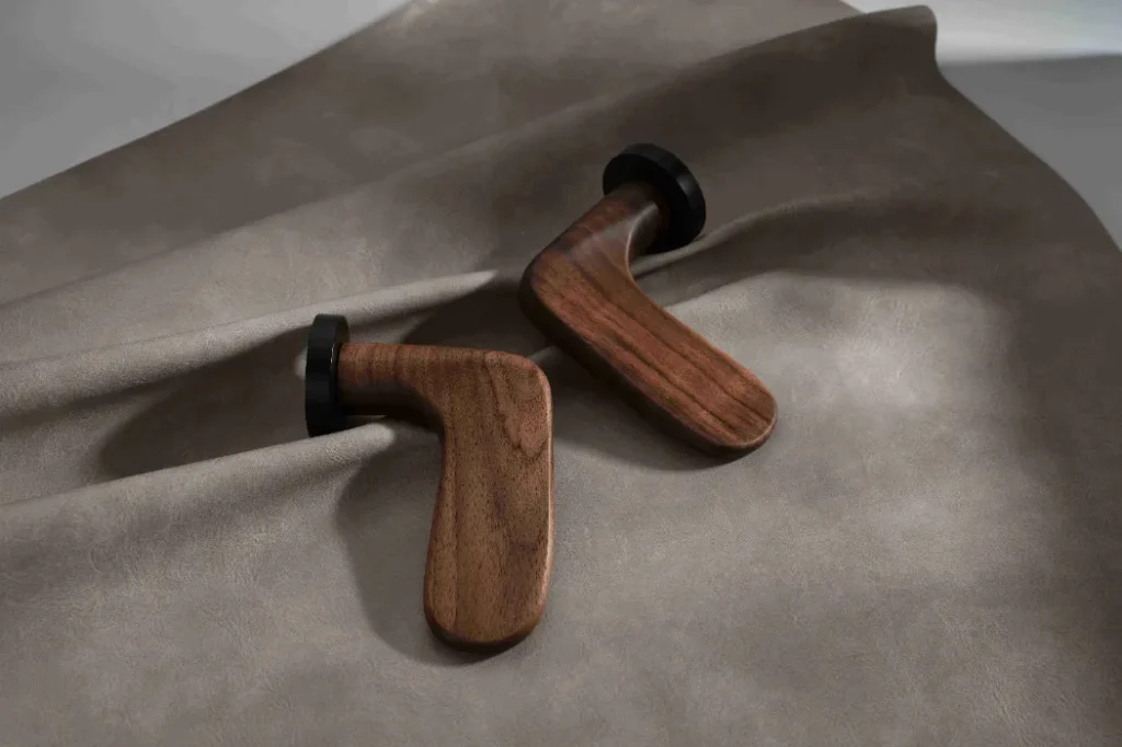 Design organique et confortable – poignée en bois Porvoo