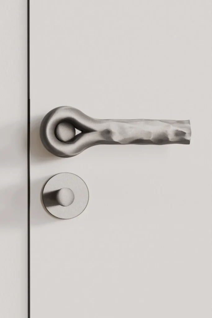 Poignée de porte design alliant tradition et modernité
