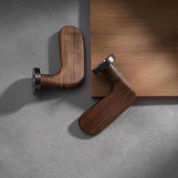 Porvoo Poignée de porte design nordique en bois